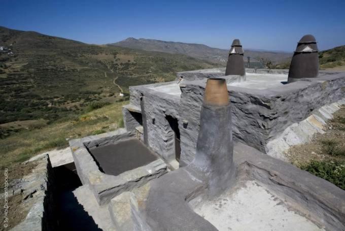 Alonaki Tinos Rental Cottage House Skaládhos Eksteriør bilde